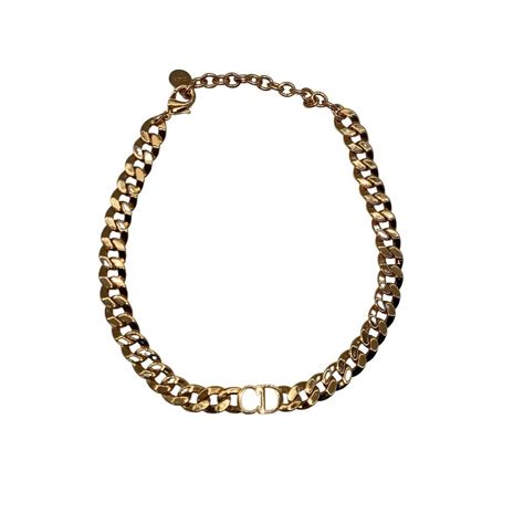 choker danseuse etoile dior|CHRISTIAN DIOR Metal Danseuse Etoile Chain Choker .